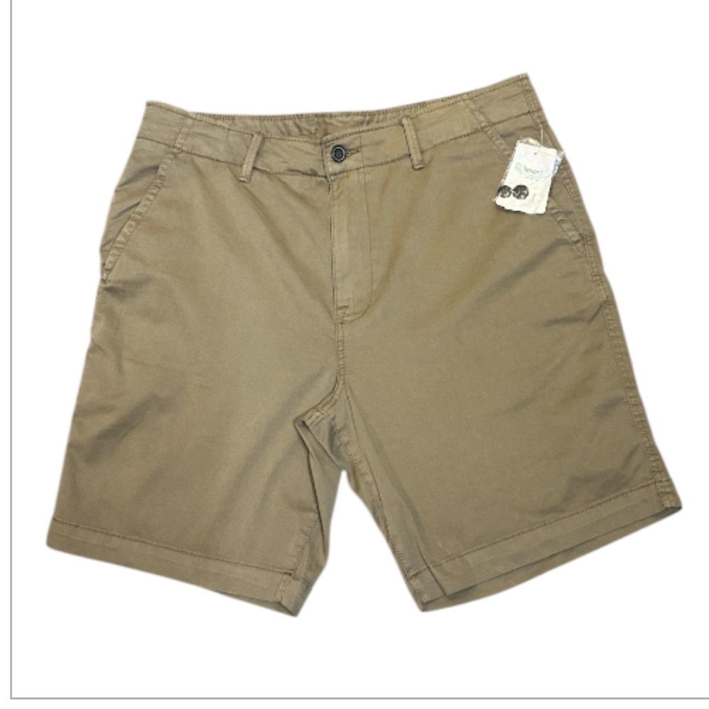Lucky Brand Cotton-Tencel Blend Tan Shorts Men’s 34 NWT